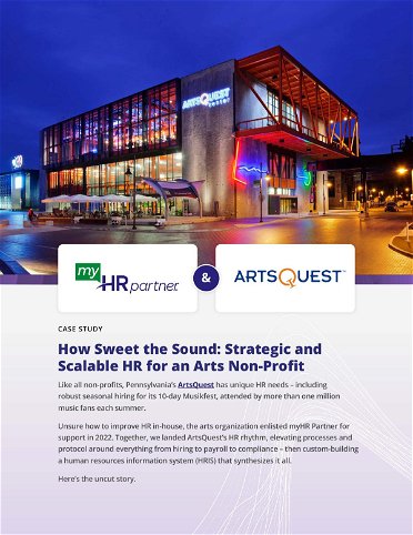 How Sweet the Sound: Strategic and Scalable HR for an Arts Non-Profit