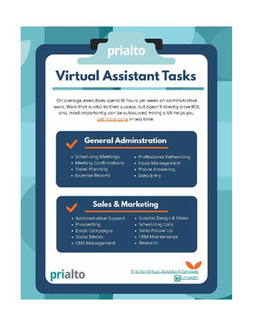 Virtual Assistant Tasks