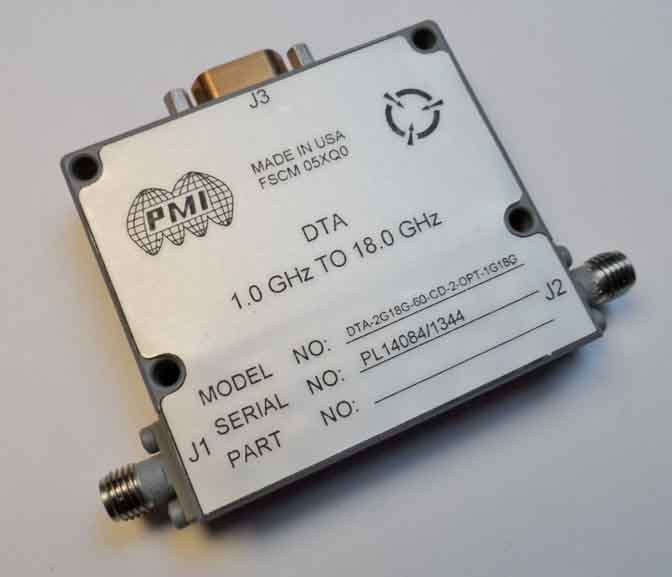 DTA-2G18G-60-CD-2-OPT-1G18G Non-reflective Programmable Pin Diode Attenuator 