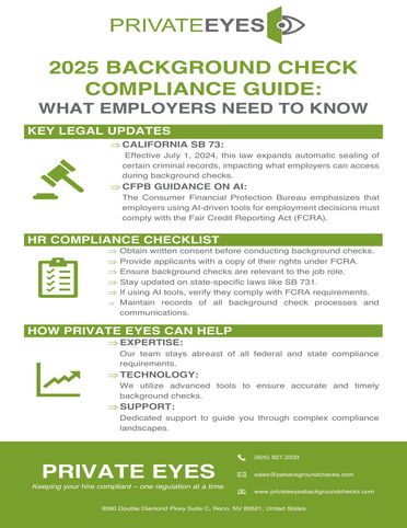 2025 Background Check Compliance Guide