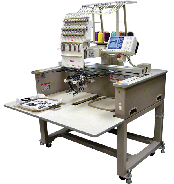 SWF E/1501T Single Head Commercial Embroidery Machine