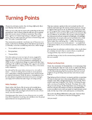 Turning Points