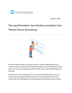 The Layoff Antidote: How Workforce Analytics Can Prevent Future Downsizing