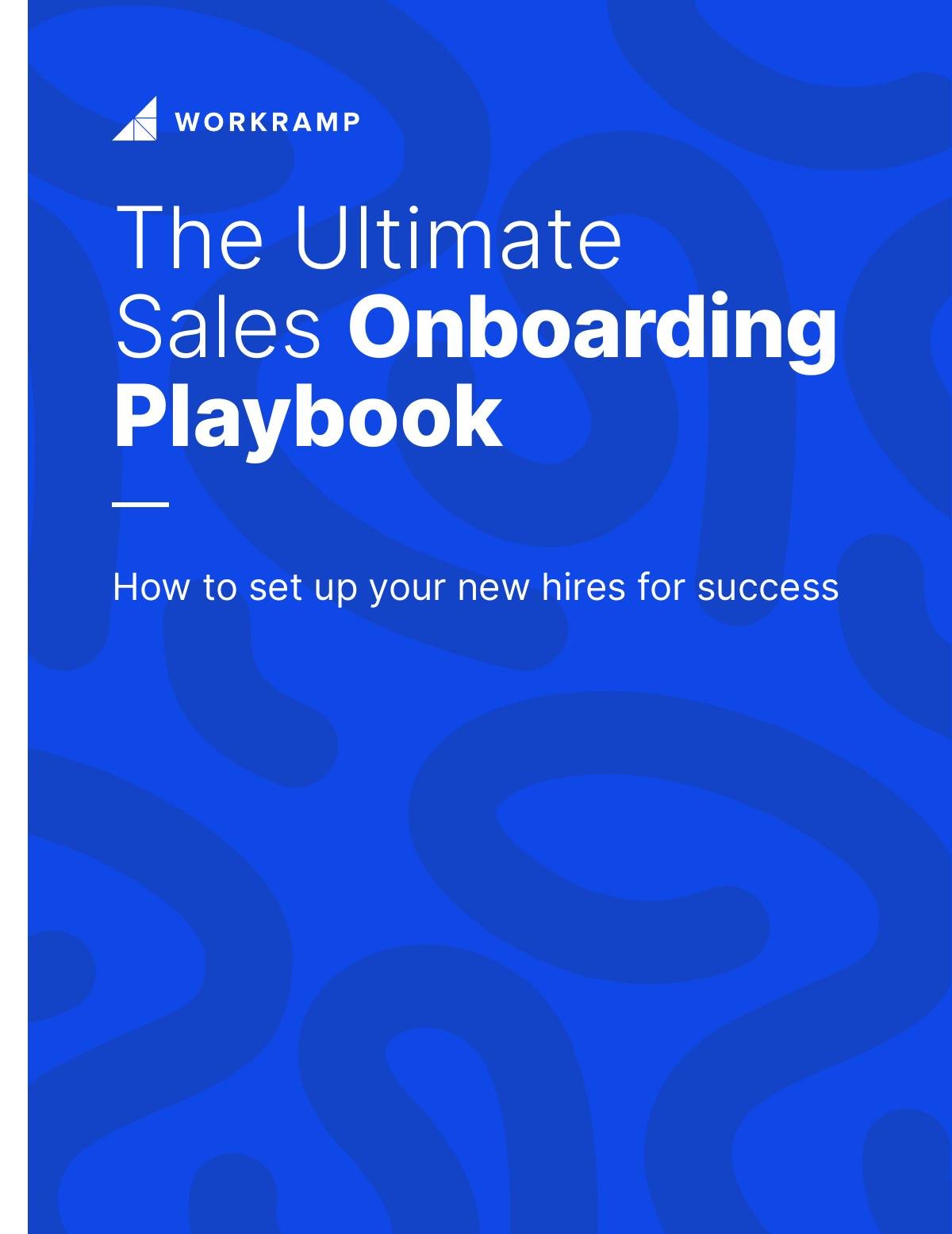 The Ultimate Go-To-Market Onboarding Playbook