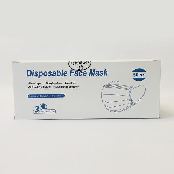 3-Ply Disposable Masks