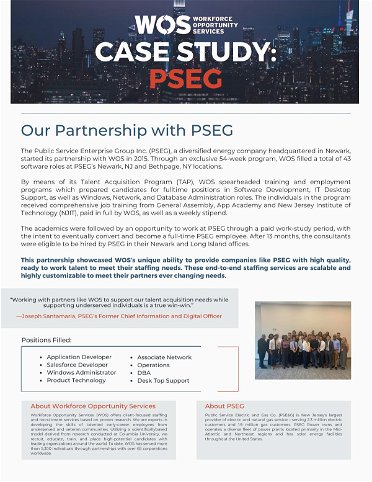 PSEG Case Study
