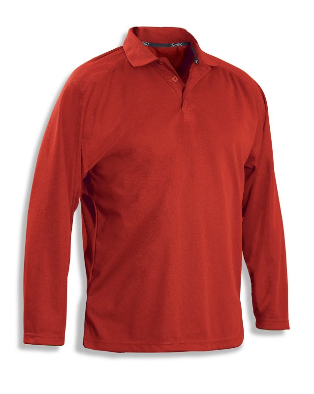 Merritt YTH Long-sleeve polo shirt