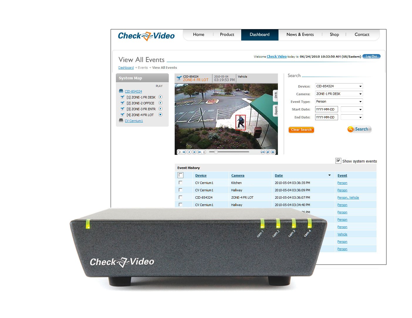 CheckVideo Gateway for Broadband Networks (CV400)