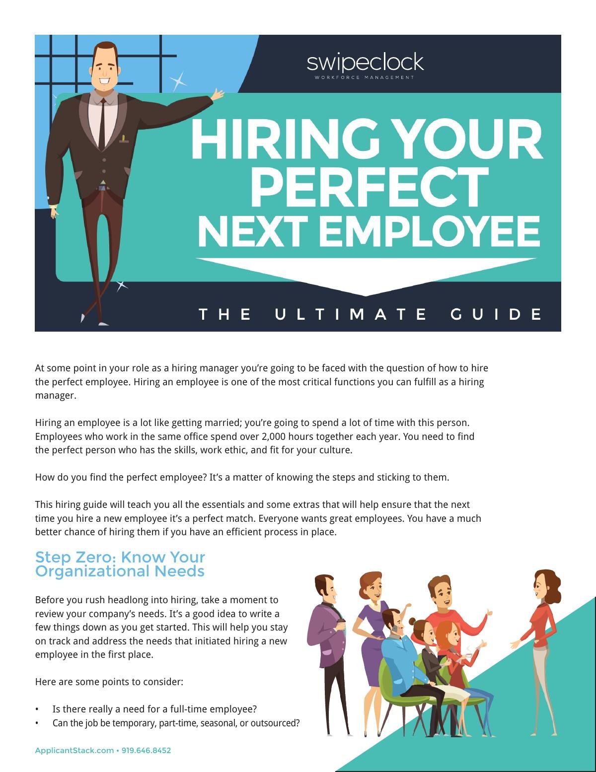 Hiring Your Perfect Next Employee