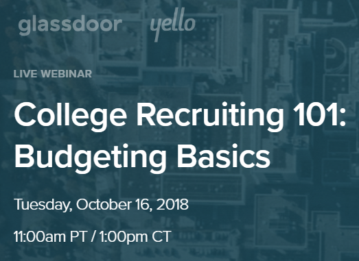 College Recruiting 101: Budgeting Basics Live Webinar