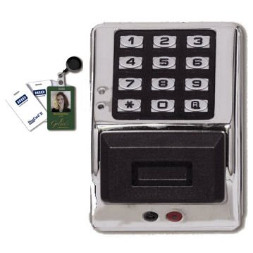 Alarm Lock PDK3000 PC Managed Access Control System, PIN, Prox Cards, or Fobs, Hardwired