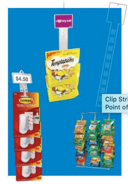 Clip Strip® Brand Merchandising Strips