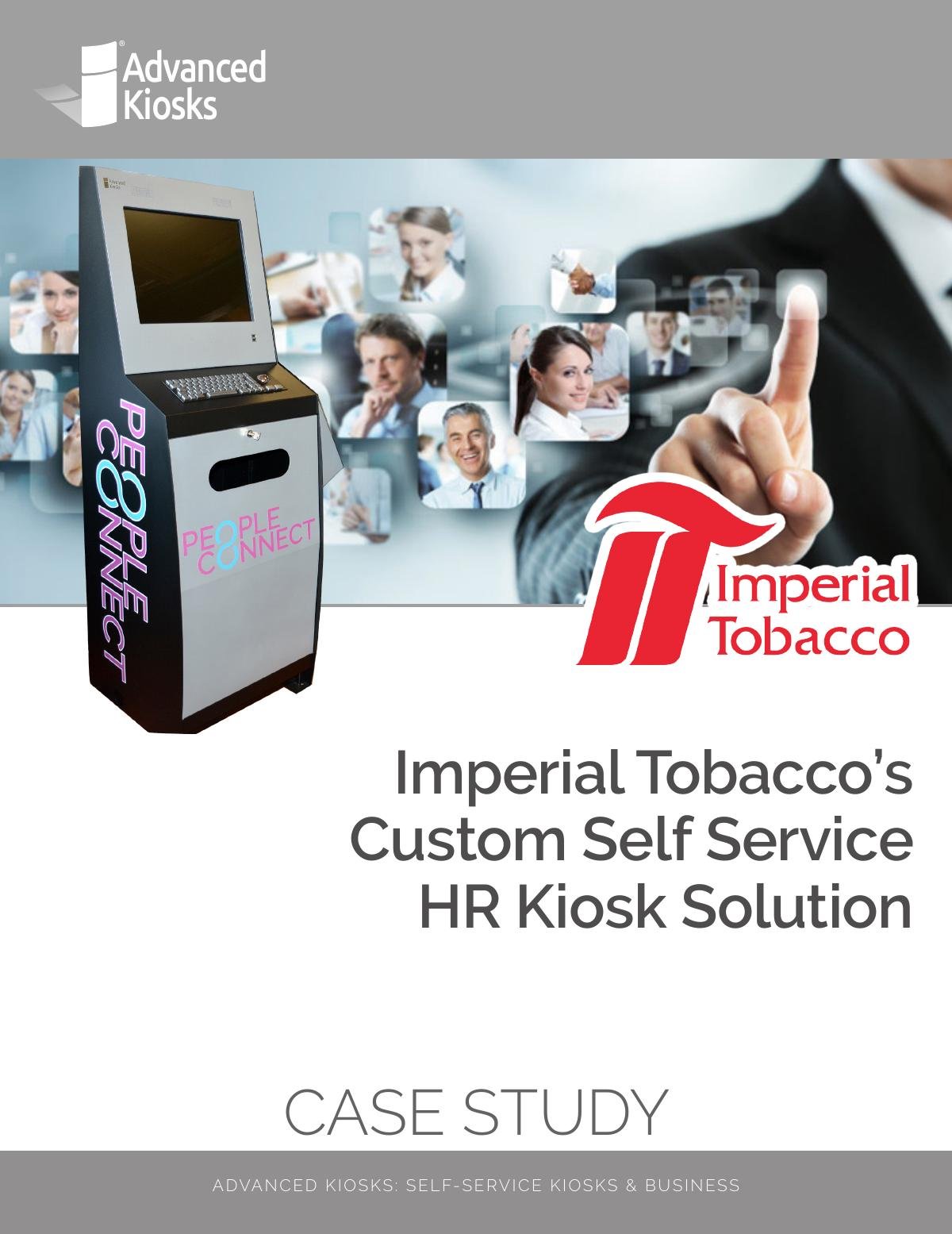 Case Study: Imperial Tobacco's Custom HR Employee Kiosk Solution