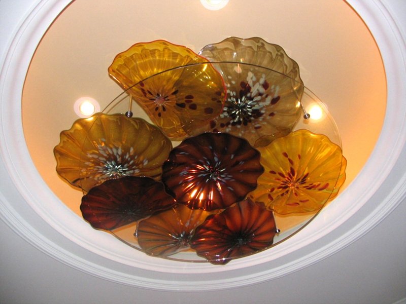 Ceiling Platter Sculpture
