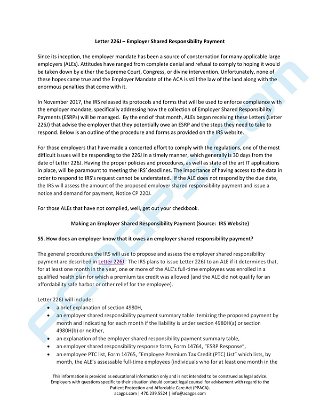 Letter 226J - What You Need to Know
