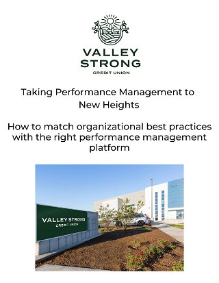 How Valley Strong Credit Union Used WorkDove to Take Performance Management to New Heights