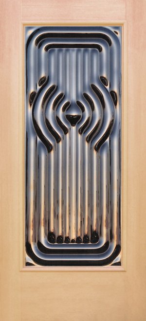 Pulse - Art Glass Entry Door
