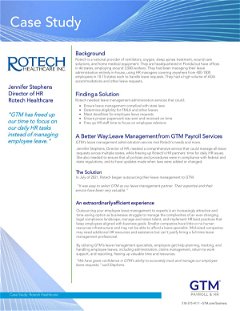Case Study: Leave Management for Rotech Healthcare