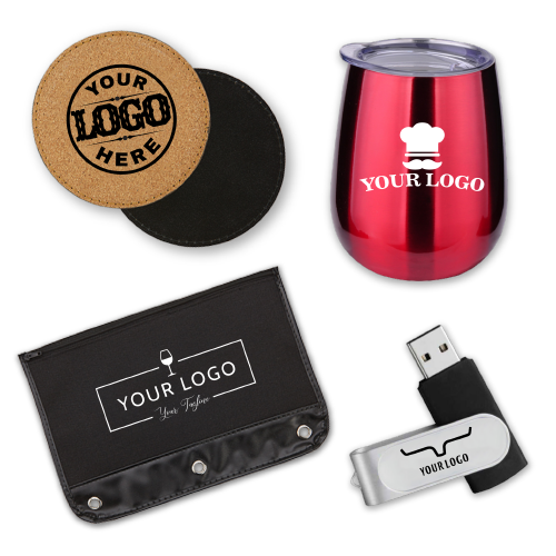 Company Swag (Branded Promotional Products) at Wholesale Prices