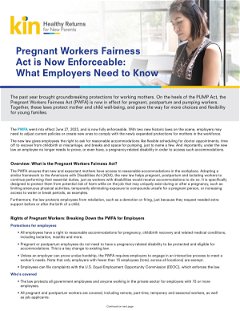 Pregnant Workers Fairness Act: What Employers Need to Know