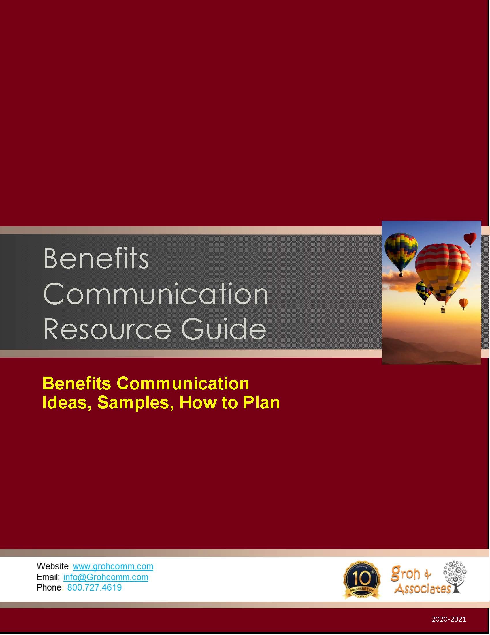 Benefits Communication Resource Guides