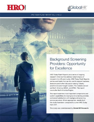 Background Screening Providers Opportunity for Excellence