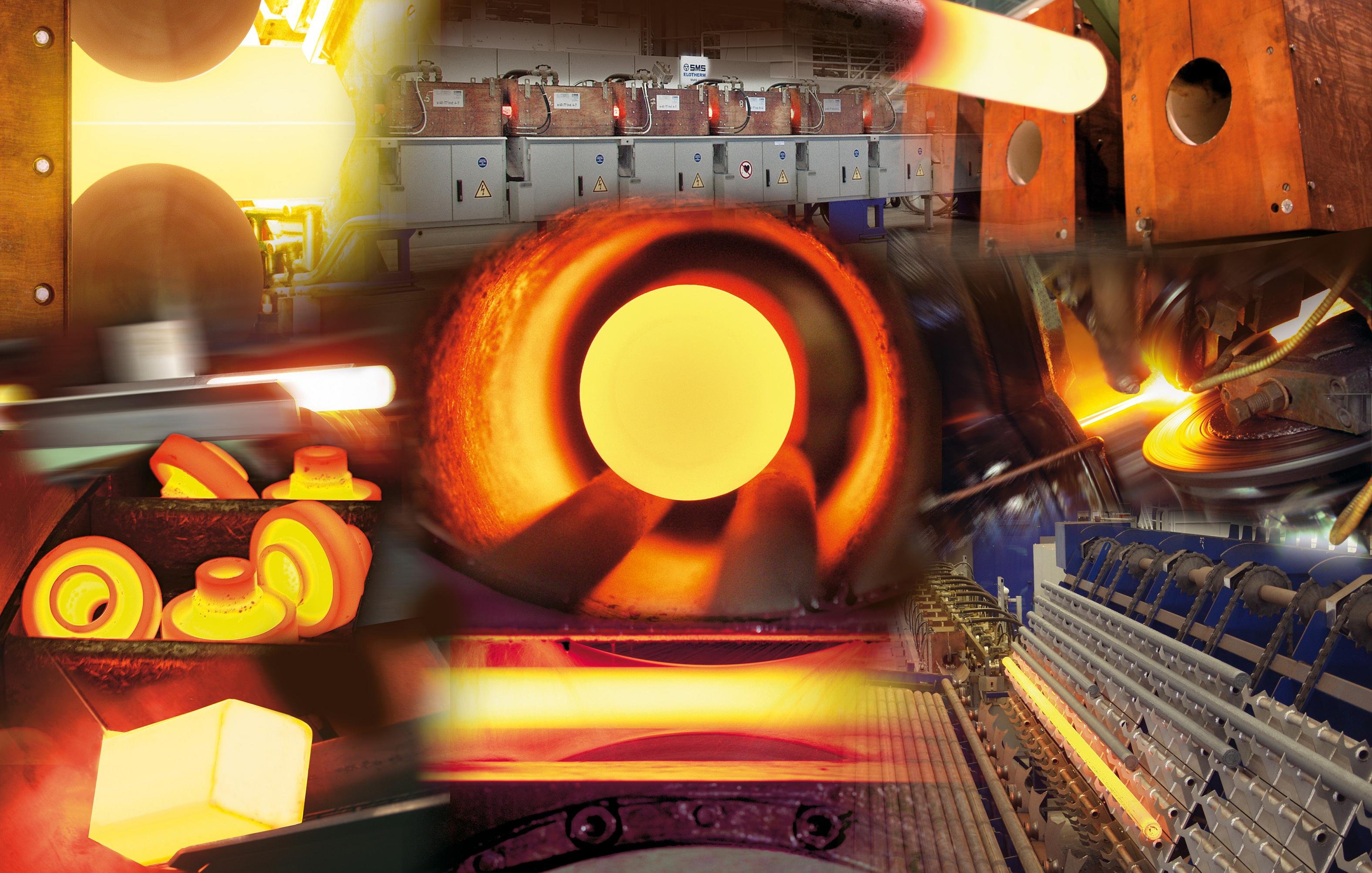 Inductive heating technology for hot forming