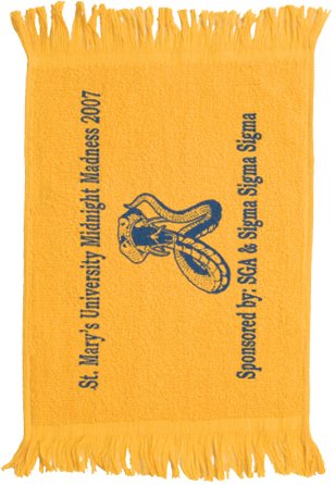 Promotional Fringed Loop Terry  Golf and Spirit Towel