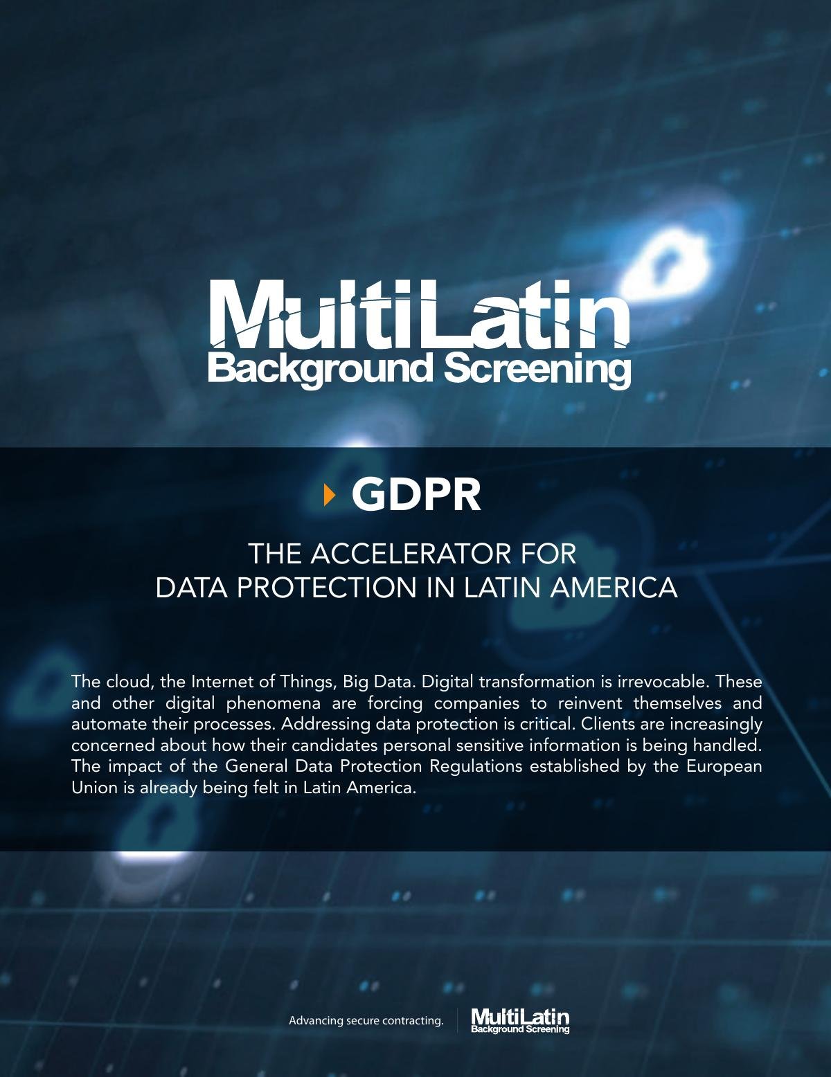GDPR: The accelerator for Data Protection in Latin America