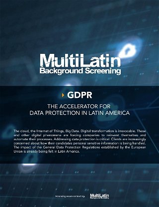 GDPR: The accelerator for Data Protection in Latin America