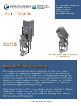 IBC Tilt Station