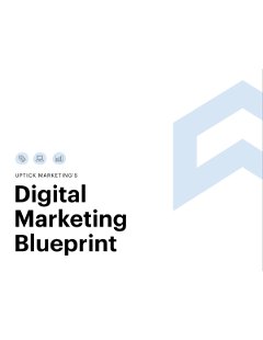 Uptick's DEFINITIVE Digital Marketing Blueprint 2023