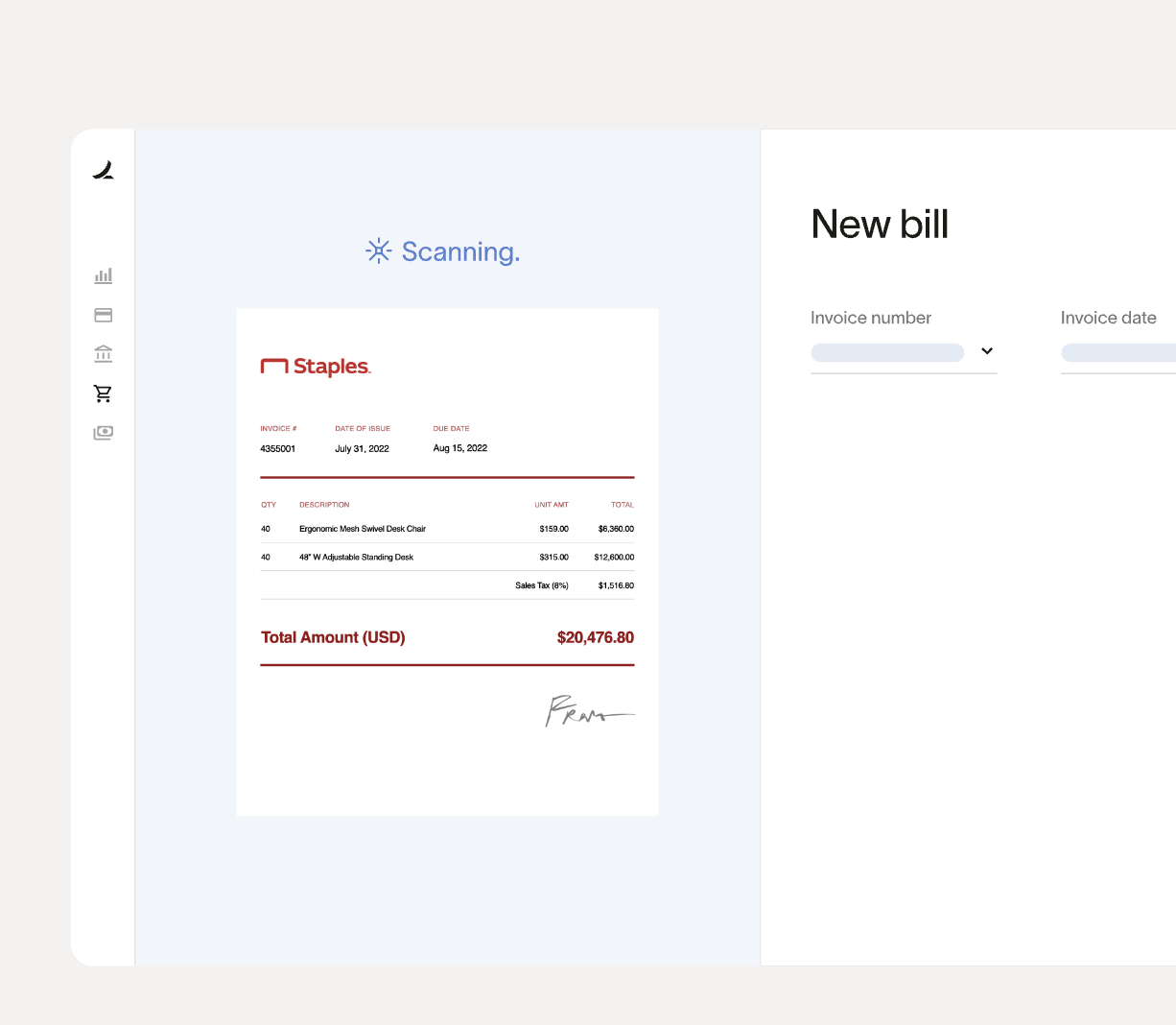 Invoice Automation Management Software