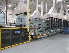 Continuous Mesh Belt Atmosphere Heat Treatment Systems