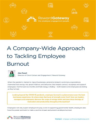 A Company-Wide Approach to Tackling Employee Burnout