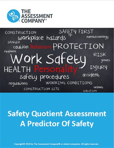 Safety Quotient Assessment A Predictor Of Safety