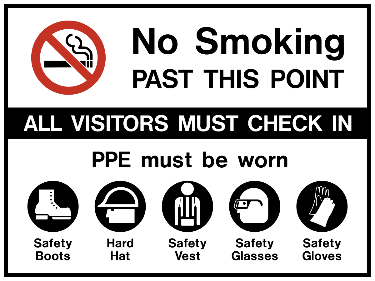 Site Safety PPE Multi-message Signs