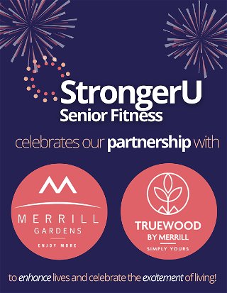 Merrill Gardens opens doors to new senior fitness partnership.