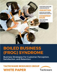 “Boiled Business (Frog) Syndrome”