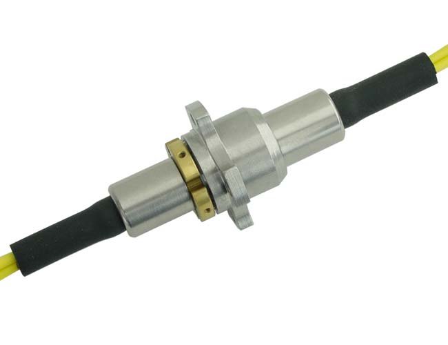 Two-channel fiber optic rotary joint (MJ2 series, MM)