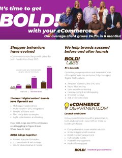 The BOLD Services One Sheet