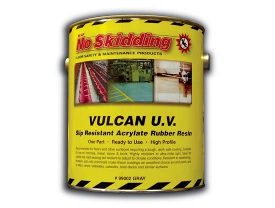Vulcan UV Anti Slip Coating with Integrated Traction 99002 to 99013 Series 