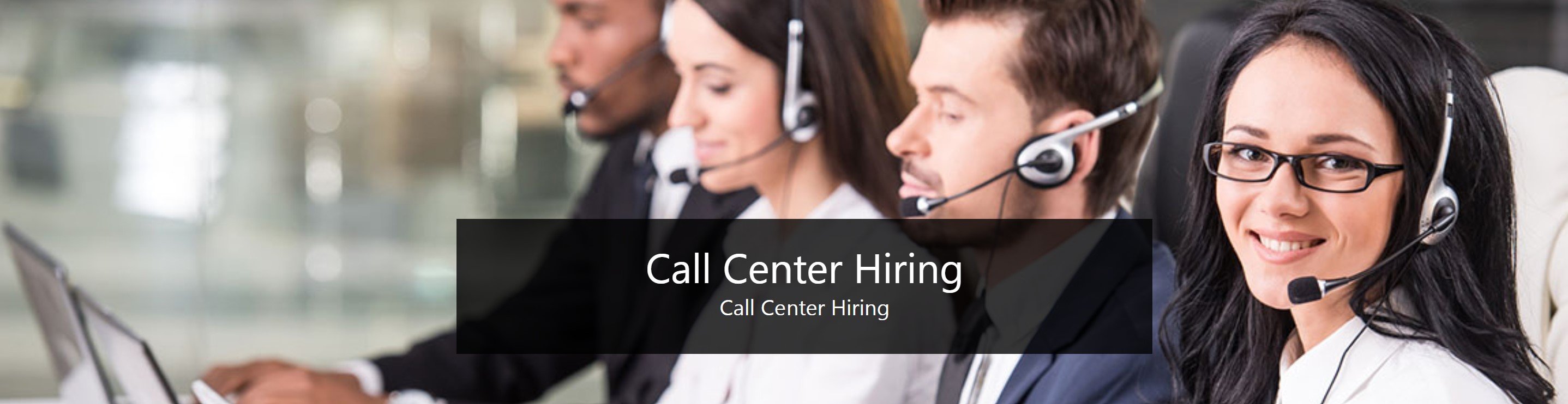 Call Center Hiring