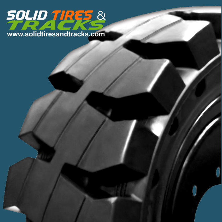 Telehandler Non-Directional Solid Tire