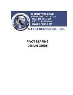 Pivot Bearing Design Guide