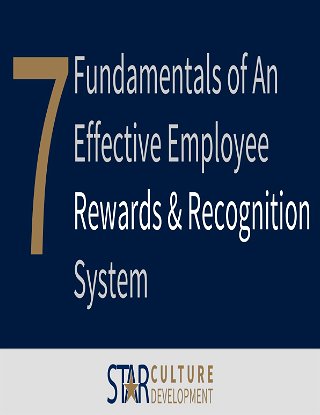 7 Fundamentals of An Effective Employee Rewards & Recognition System