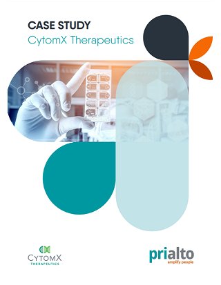 CytomX: Seamless Support for Biotech Company Executive Team