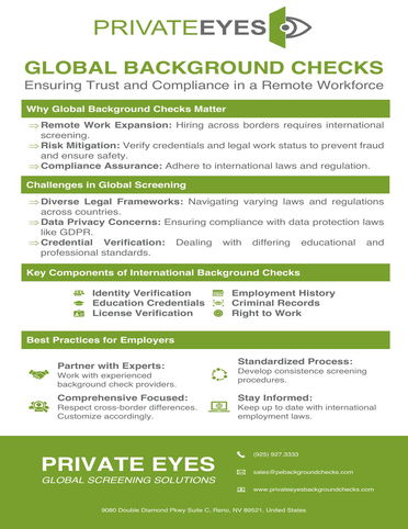 Global Background Checks