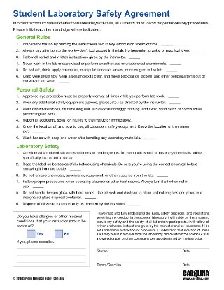 Student Lab Safety Agreement