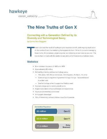 The Nine Truths of Gen X
